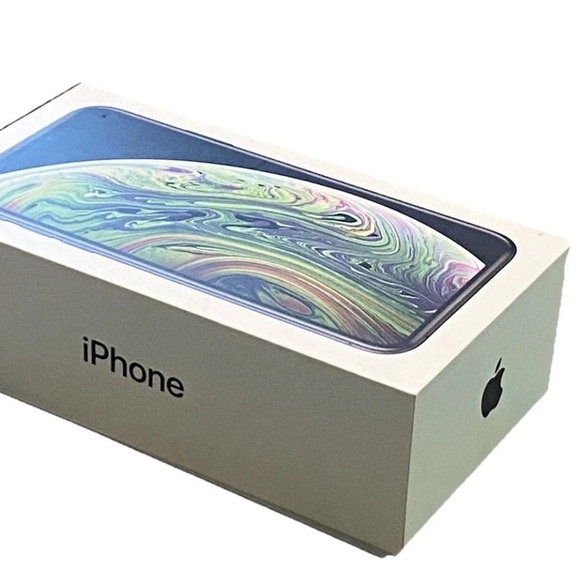 iPhone XS Box Original Apple Retail Packaging with Manual Sim Tool- BOX ONLY - Picture 2 of 9